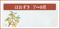 ほおずき　7月～8月